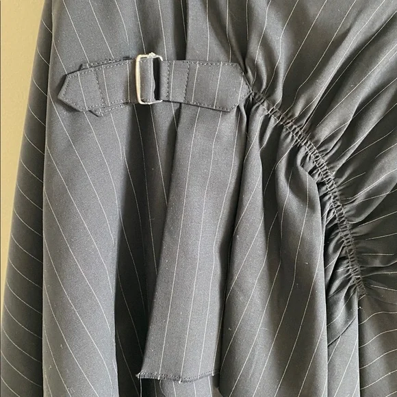 Phillip Lim Handkerchief Pinstripe Asymmetrical Skirt - Picture 8 of 11